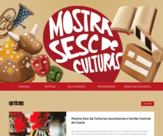 Mostracariri.com.br(Mostra Cariri de Culturas) Screenshot