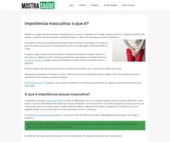 Mostrasaude.net(Mostra Saúde) Screenshot