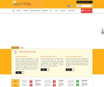 Mostshares.com(Mutual Funds India) Screenshot