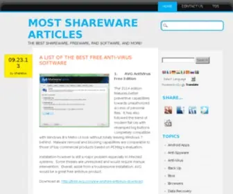 Mostshareware.com(Excellent Software Center) Screenshot