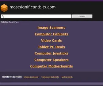 Mostsignificantbits.com(Mostsignificantbits) Screenshot