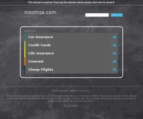 MosttQa.com(MosttQa) Screenshot