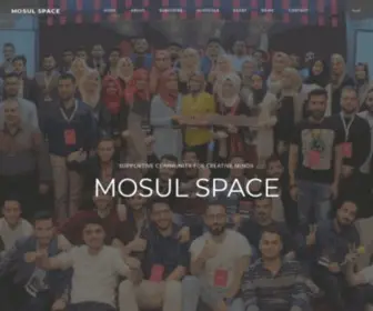 Mosulspace.org(Mosul Space) Screenshot