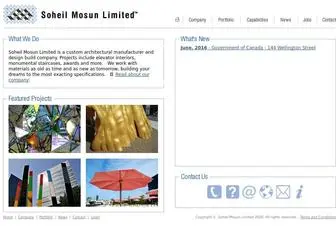 Mosun.com(Soheil Mosun Limited) Screenshot