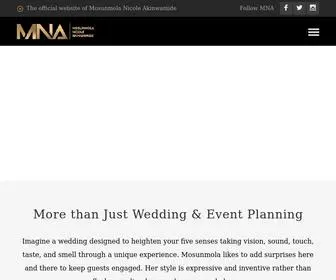 Mosunmola.com(Event Planner Extraordinaire) Screenshot