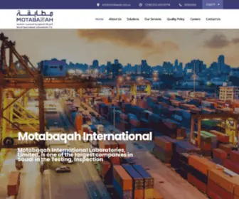 Motabaqah.com.sa(Motabaqah Co) Screenshot