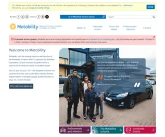 Motability.org.uk(Motability) Screenshot