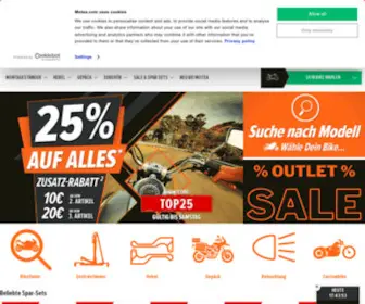 Motea.com(Motorradteile) Screenshot