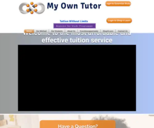Moteducation.com(My Own Tutor) Screenshot