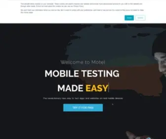 Motel.io(Mobile Test Lab) Screenshot