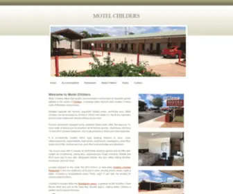 Motelchilders.com.au(Motel Childers) Screenshot