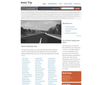 Moteltrip.com(Motel Travel Guide) Screenshot