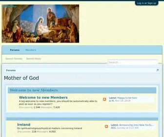 Motheofgod.com(Mother of God) Screenshot