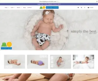 Mother-Ease.com(Mother ease Cloth Diapers and Diapering Accessories) Screenshot