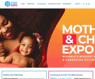 Motherandchildexpo.com.ng(Mother And Child Expo) Screenshot