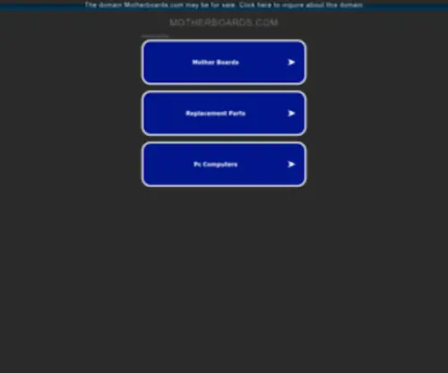 Motherboards.com(Motherboards) Screenshot