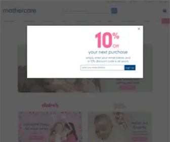 Mothercare.ae(مذركير الإمارات العربية المتحدة) Screenshot