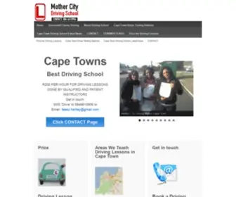 Mothercitydrivingschool.co.za(Mother City Driving School) Screenshot