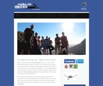 Mothercityhikers.co.za(Guided Table Mountain Hikes in South Africa) Screenshot