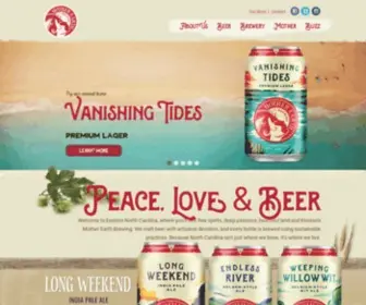 Motherearthbrewing.com(Mother Earth Brewing) Screenshot