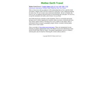 Motherearthtravel.com(Mother Earth Travel) Screenshot