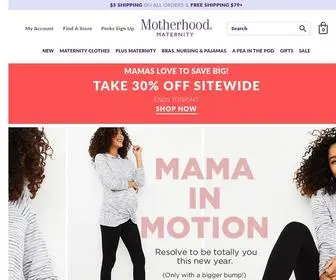 Motherhood.com(Motherhood Maternity) Screenshot