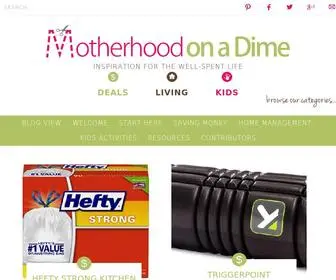 Motherhoodonadime.com(Kids Activities) Screenshot