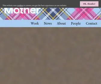 Motherlondon.com(Independent Creative Company) Screenshot