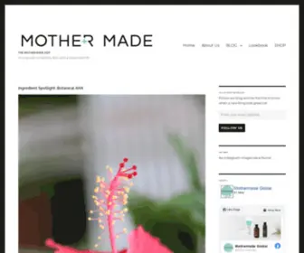 Mothermade.blog(Your guide to healthy skin and a balanced life) Screenshot