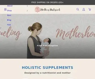 Mothernutrient.com(Mother Nutrient) Screenshot