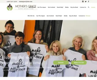 Mothers-Grace.org(Healing the world one mother at a time) Screenshot