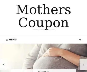 Motherscoupon.com(Mothers Coupon) Screenshot