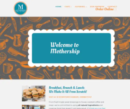 Mothershipbakeryandcafe.com(Mothership Bakery & Cafe) Screenshot