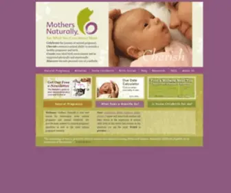 Mothersnaturally.org(Mothers Naturally) Screenshot