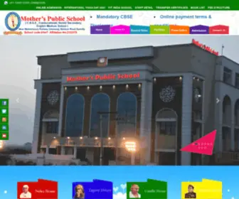 Motherspublicschool.org(Mother's Public School) Screenshot