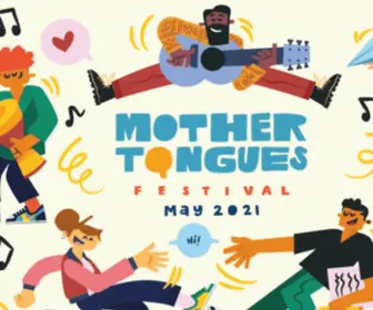 Mothertonguesfestival.com(Mother Tongues Festival) Screenshot