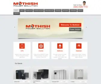 Mothishpowersolution.com(Mothish Power Solution) Screenshot