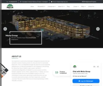 Motiagroup.com(Motia Group) Screenshot
