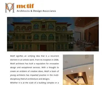 Motifarchitects.com(Motif Architects & Design Associates Jabalpur) Screenshot