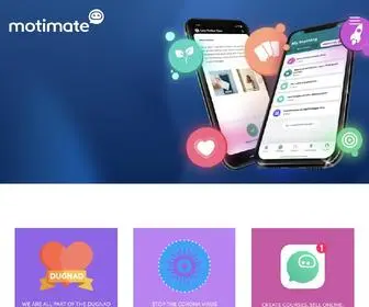 Motimateapp.com(Motimates award winning mobile learning app) Screenshot