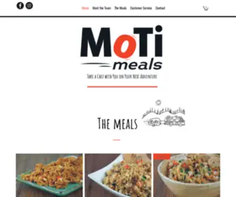 Motimeals.com(Backpacking Meals) Screenshot