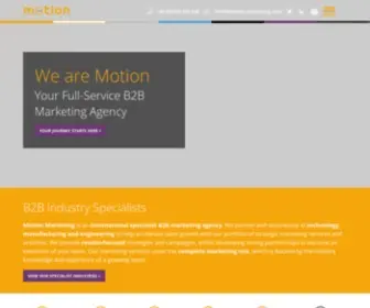 Motion-Marketing.com(Motion Marketing) Screenshot