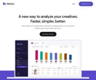 Motionapp.com(Performance Creative Hub for Marketing teams) Screenshot