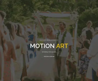 Motionart.com.au(Motion Art Wedding Films) Screenshot