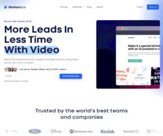 Motionbox.io(motionbox) Screenshot