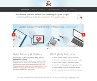 Motionbuzz.com(Jacksonville Web Design) Screenshot