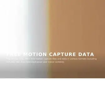 Motioncapturedata.com(Motion capture software) Screenshot