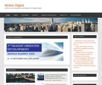 Motiondigest.com(Motion Digest Network) Screenshot