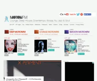 Motionfm.com(Streaming Live Deep House) Screenshot
