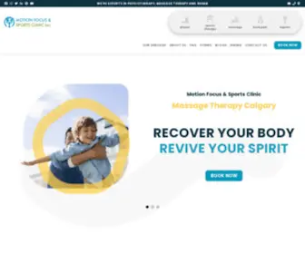 Motionfocusclinics.com(Best Physiotherapy) Screenshot